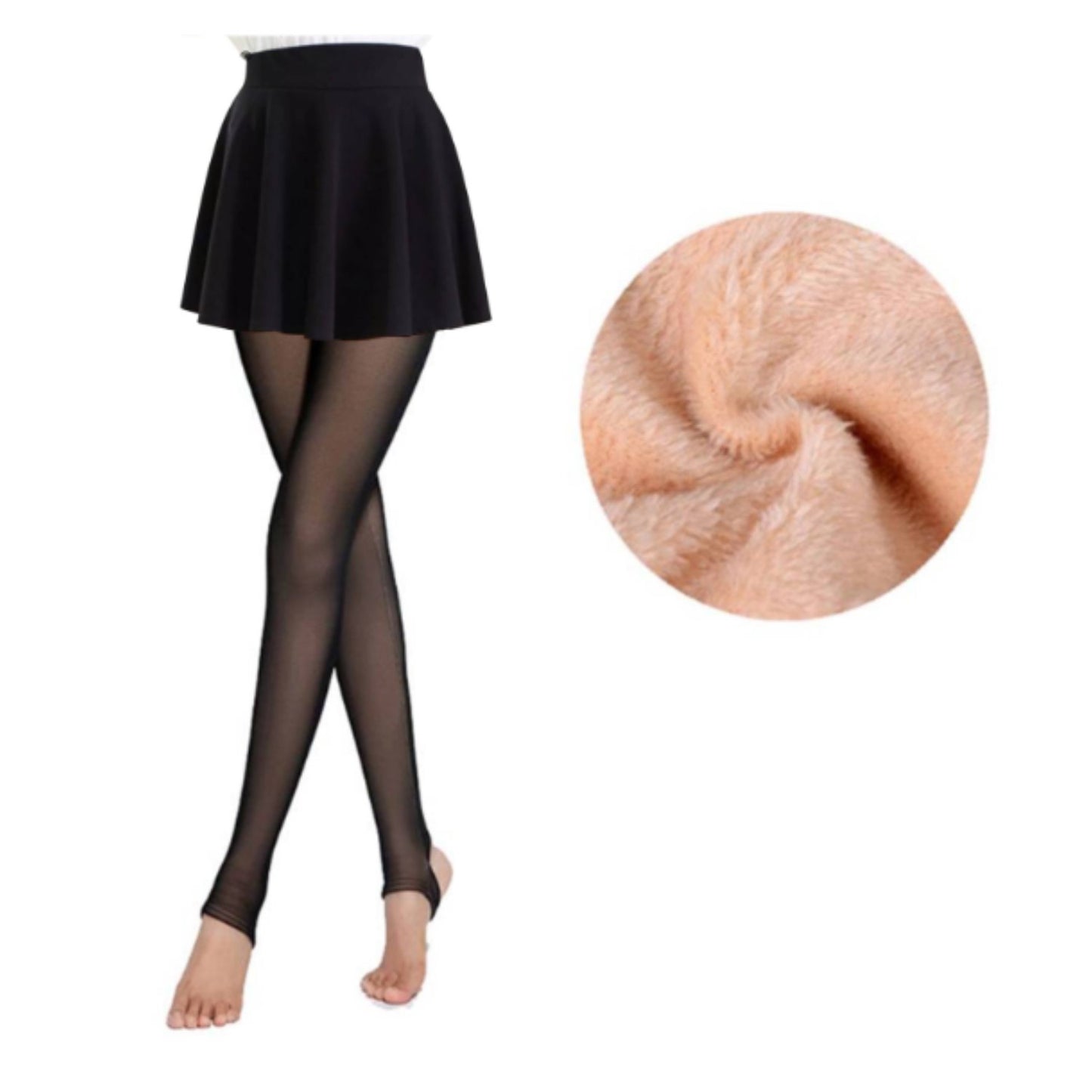 Pantys Polar Efecto Piel