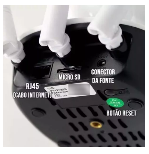Cámara Ip Seguridad Wifi 360