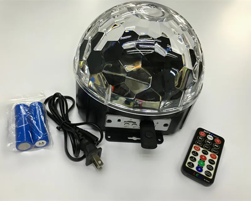 Parlante Bola Disco Con Bluetooth